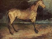 Theodore Gericault Pferd im Gewitter oil